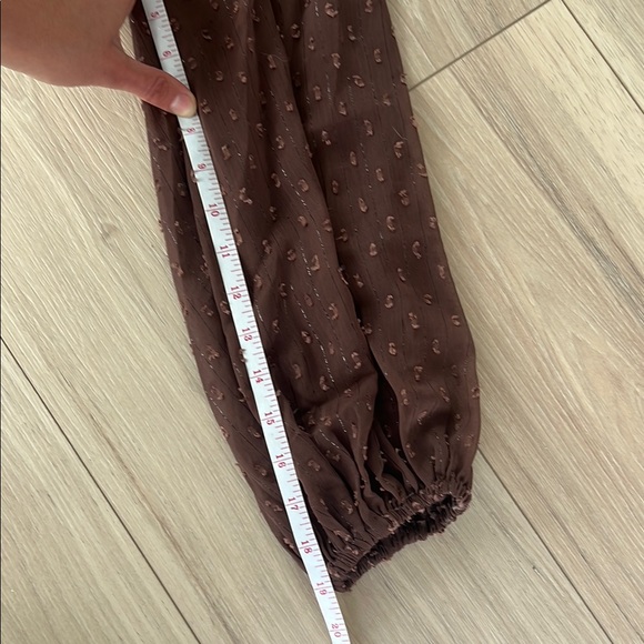 ASOS Brown Long Sleeve Dress - Picture 11 of 15